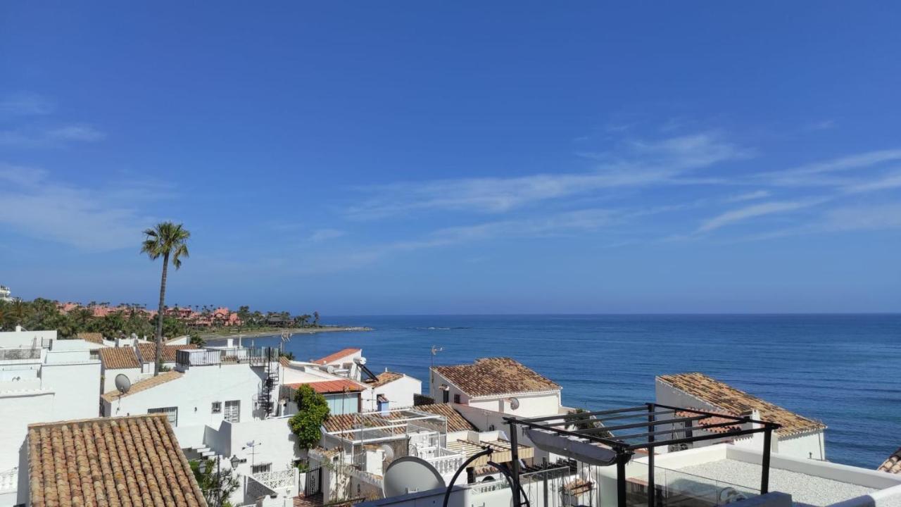 Apartamento Casa Cachita-En 1ª línea de playa Estepona Exterior foto