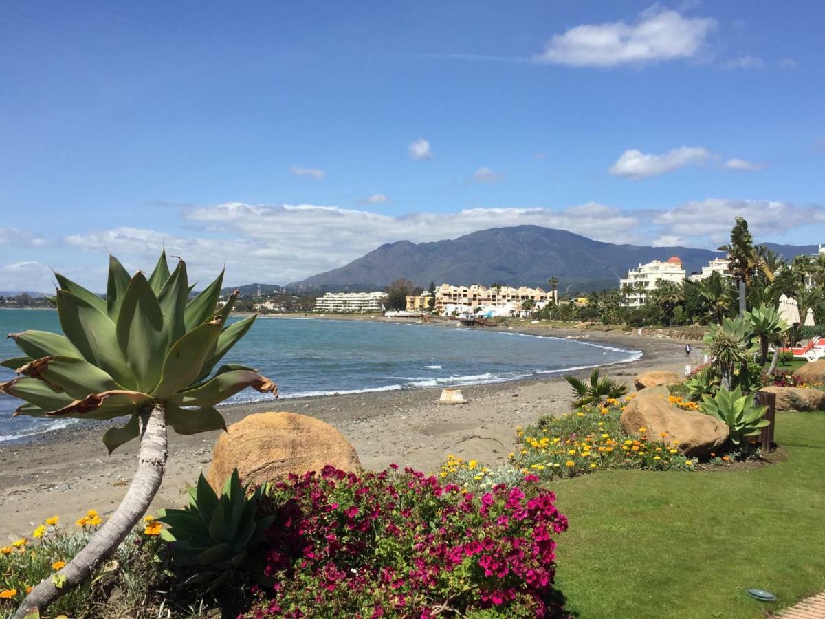 Apartamento Casa Cachita-En 1ª línea de playa Estepona Exterior foto