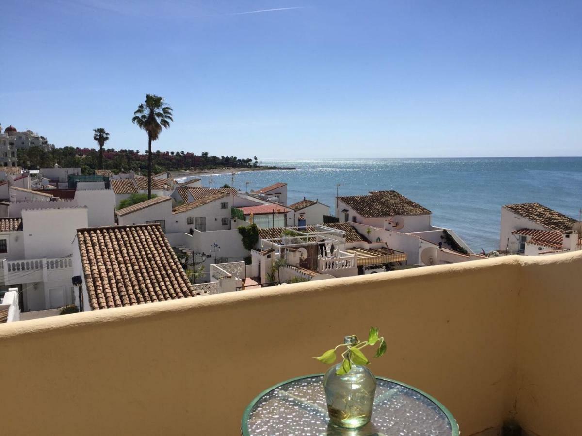 Apartamento Casa Cachita-En 1ª línea de playa Estepona Exterior foto