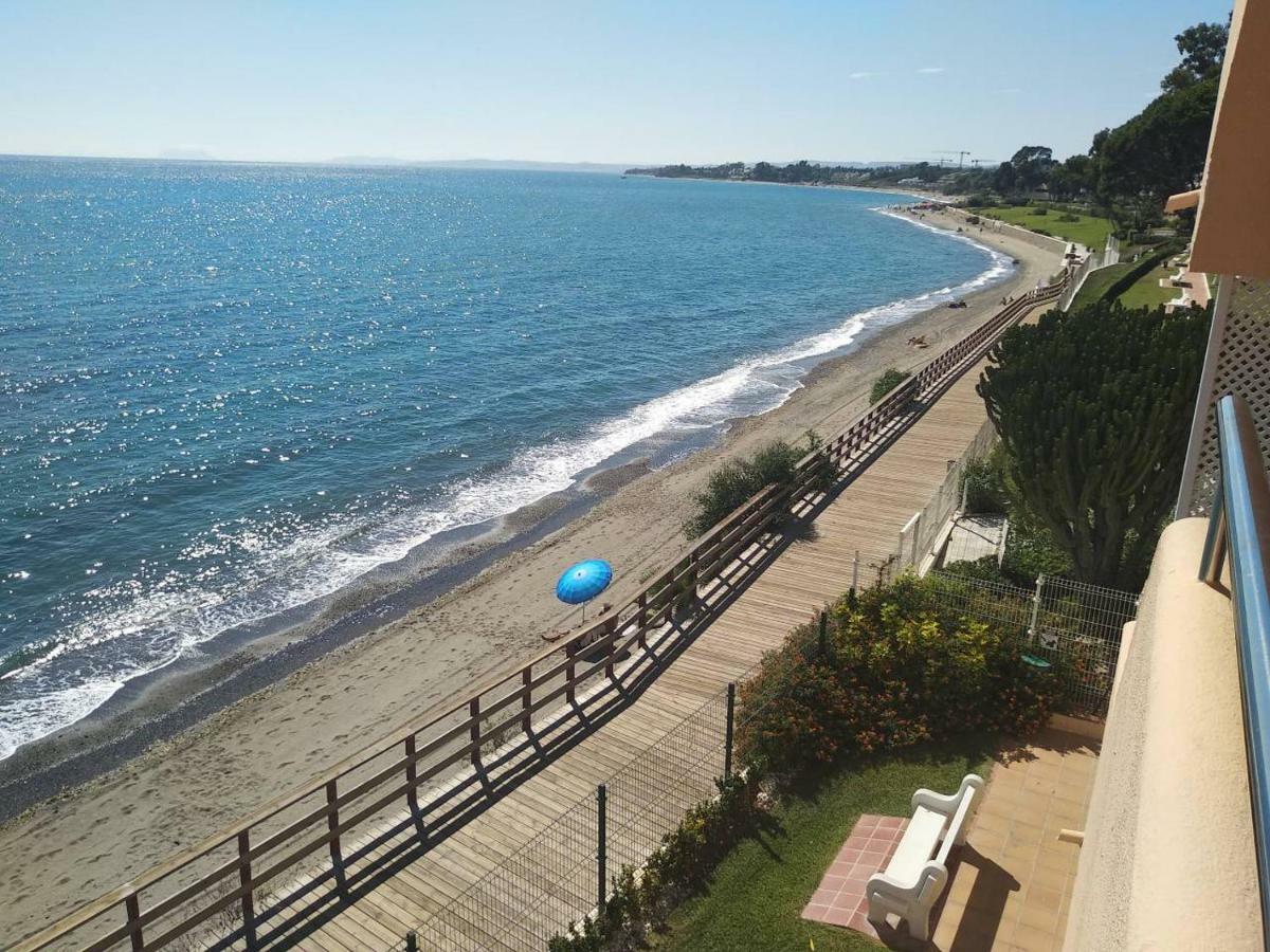 Apartamento Casa Cachita-En 1ª línea de playa Estepona Exterior foto